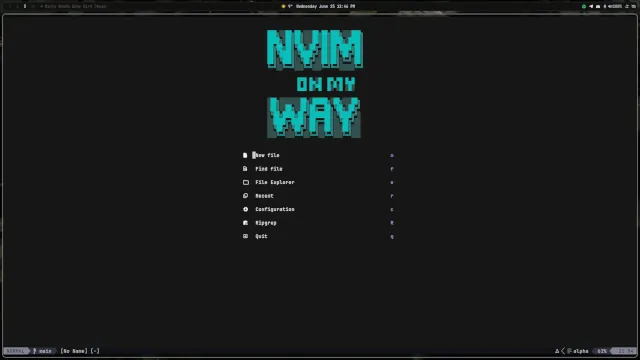 Minimal Neovim
